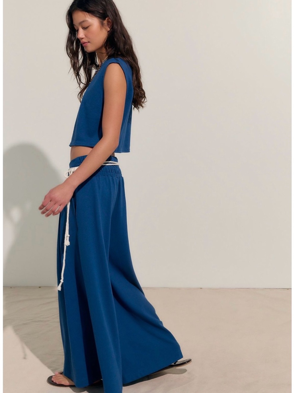 Free People Kora Wide-Leg Pant Set - Large - Picture 3 of 4